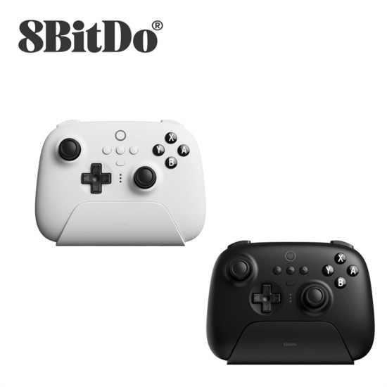 8bitdo Ultimate Wireless Bluetooth Game Controller with Charging Dock Compatible for Nintendo Switch White