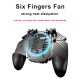 AK77 Mobile Game Controller Trigger Joystick Gamepad Mobile Phone Gamepad Transmitter Handle for PUBG