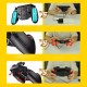 AK77 Mobile Phone Gamepad Transmitter Handle for PUBG Mobile Game Controller Trigger Joystick Gamepad 1200mAh battery version