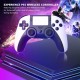 Bluetooth Wireless Controller Programming Six-axis Somatosensory Gyroscope for Ps4slim Ps5 Ps4pro Gamepad Red