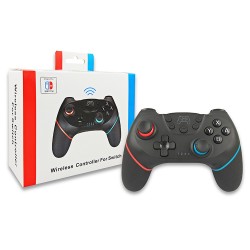 Bluetooth Wireless Pro Controller Gamepad Joypad Remote for Nintend Switch Console Gamepad Joystick  Left red right blue