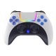 Bluetooth-compatible Gamepad Game Controller Touchpad Wireless Joystick Compatible For Playstation 4 Ps4 Ps3 Ios Mfi Gaming Android Phone Pc White