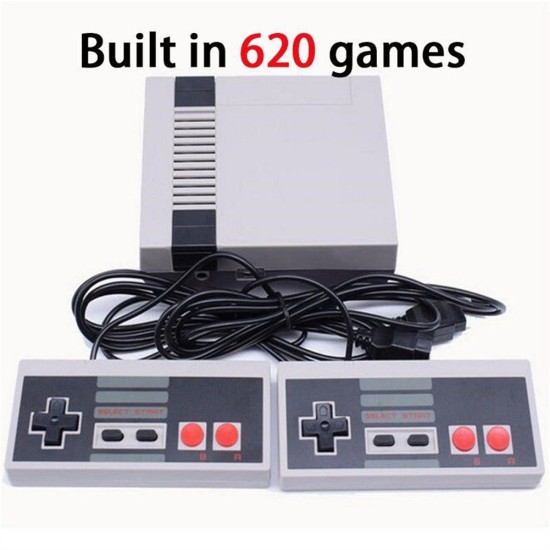 Classic Mini NES Game Console Built-in 620 Games Handheld Retro Video Game Player EU Plug