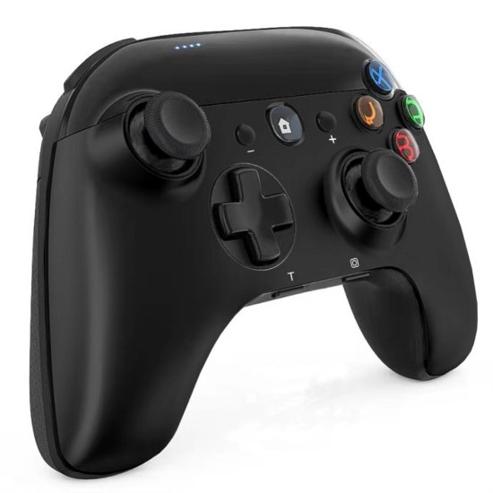 Controller For Switch Pro Wireless Bluetooth TURBO Motion Sensing Vibration Games Gamepad Joystick  black