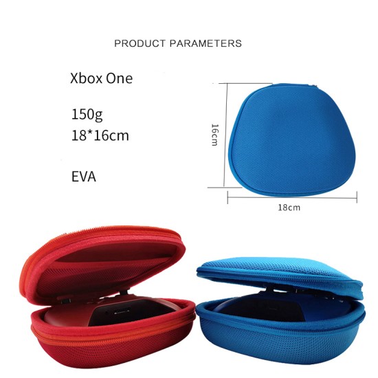 EVA Gamepad Box Console Carrying Case Protective Cover for XBOX ONE/Slim/X Nintend Switch PRO Controller Storage Travel Bag red