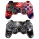 Fast Response No Delay Double Vibration Joypad Wireless Bluetooth-compatible Gamepad With Led Indicator Compatible For Sony Ps3 skull King