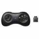 For Sega Genesis MD  NS 8Bitdo M30 Gamepad 2.4G Controller + Receiver black