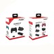 For Switch The Hunter Set Small Gamepad Grip/Host Desktop Charger/Game Cartridge Holder black