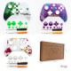 Front Top Up Shell Case Housing Face Plate for Xbox One S Controller Game Cover  Green world