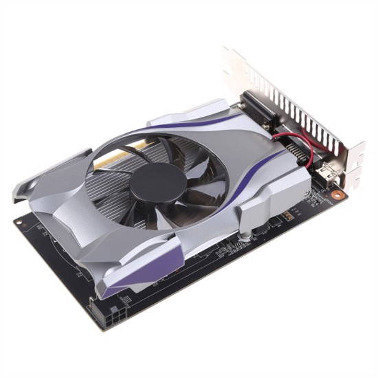 GTX650 1G DDR5 PCI-E Gaming Discrete Graphics Card HDMI-Compatible/VGA/DVI Interface With Cooling Fan GTX650 1G