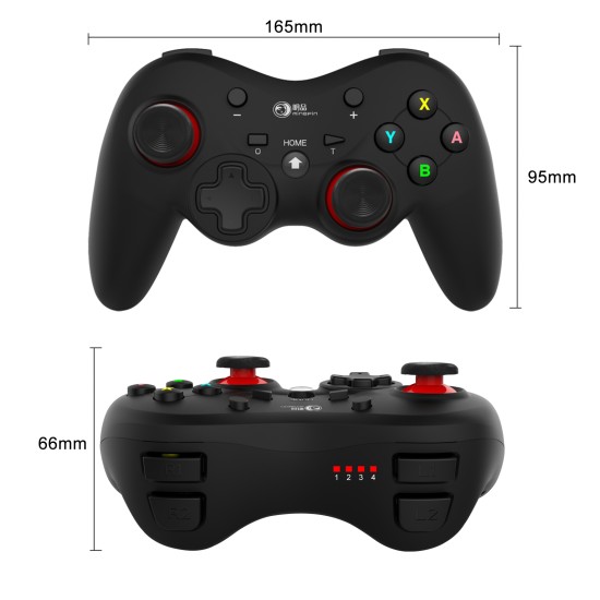 Game Console Gamepad Wireless-Bluetooth Gamepad For NSwitch Lite/Pro switch Game Joystick Controller black