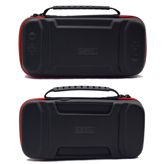 Game Console Storage Case Carrying Storage Bag Portable Travel Bag for Nintendo Switch Console Shock Proof EVA Hard Bag black