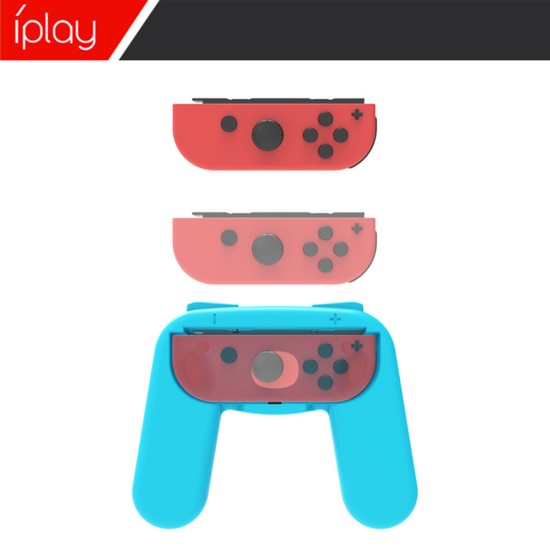 Handle Grip Left Right Joycon Small Handle Grip Game Controller Parts for Switch Oled Blue Red