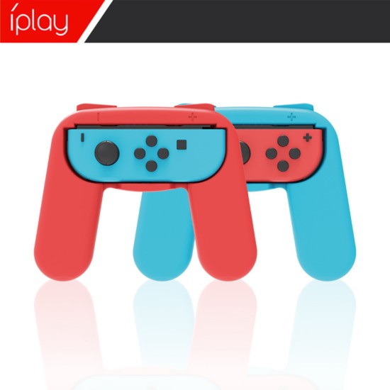 Handle Grip Left Right Joycon Small Handle Grip Game Controller Parts for Switch Oled Blue Red