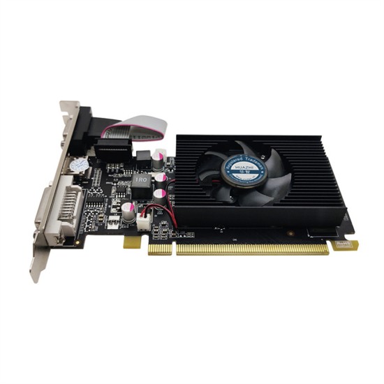 High Performance Gt610 1gb Pci-e Graphics  Card High-speed Large Memory Clear Picture Quality No Lag For Game Consoles Small Case GT610 1GB