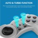 IPEGA Mini Gamepad Game Controller with Turbo Function Silver grey