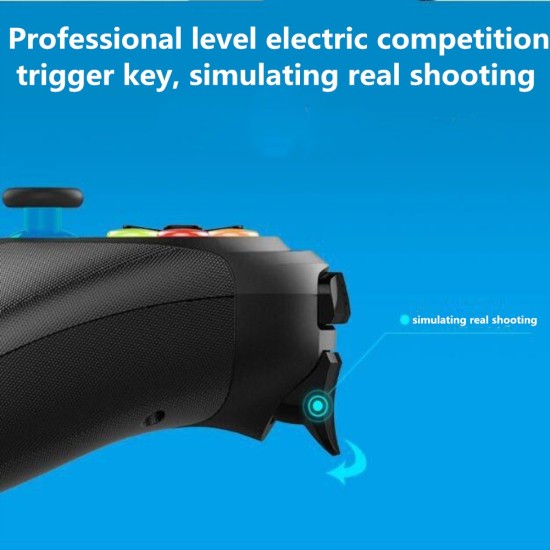 IPEGA Wireless Bluetooth Gamepad for MOBA Shooting Survival Game Android IOS Joystick Controller black