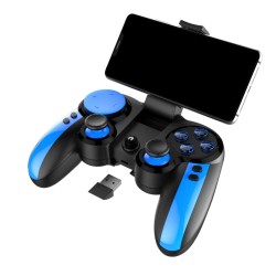 Ipega Gamepad Wireless Bluetooth IOS Android Connect and Play Mobile Joystick Controller blue