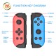 JYS Game Console Wireless Controller Left And Right Bluetooth Handle with Nfc Screenshot Vibration for Switch Joy-con