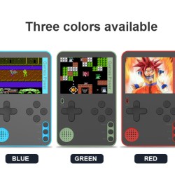 K10 Handheld Video Games Console Built-in 500 Retro Classic Games Gaming Player Mini Pocket Gamepads blue