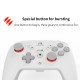 M073 Wireless  Gamepad Compatible For Pc Android Ios Xbox360 One-key Wake-up Game Controller Gaming Control Joystick Compatible For Switch Pro White