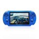 MP5 4.3 Inch Screen 8GB Multi-language Handheld Game Player Palm Game Machine blue