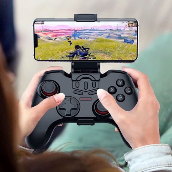 Mobile Phone Gamepad Handle Bluetooth Wireless Game Controller Black