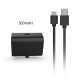 Portable Battery Pack with Charging Cable for Xbox Series X S XSX Rechargeable Battery Tyx-2610 Black