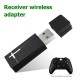 Portable Lightweight Wireless Receiver Adapter for XBOX One S X PC Controller black