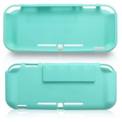 Protective Cover+Tempered Glass Screen Protector+3 in 1 Clean Supplies Set for Switch Lite blue