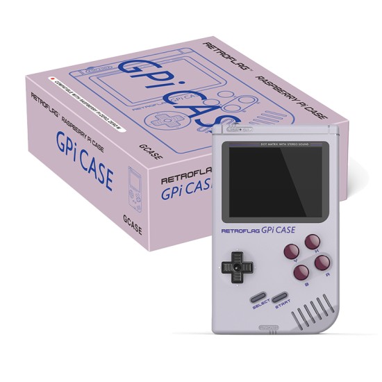 Retroflag GPi CASE Gameboy for Raspberry Pi ZERO ZERO W with Safe Shutdown As shown