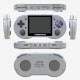 Rg353p Retro Handheld Game Console Nostalgic Dual OS System Bluetooth 2.4/5g Wifi Games Player Silver Grey