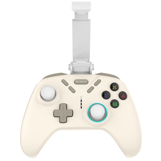 S820 Game Controller Wireless Gamepad Somatosensory Bluetooth for NS Switch Android IOS PS4 PC STEAM Oatmeal Color