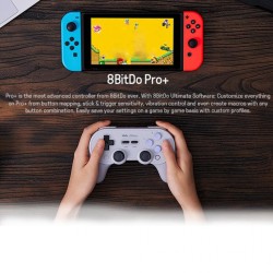 SN30 PRO+ Bluetooth Gamepad Controller with Joystick for Mac OS Switch Windows Android black