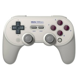 SN30 PRO+ Bluetooth Gamepad Controller with Joystick for Mac OS Switch Windows Android light grey