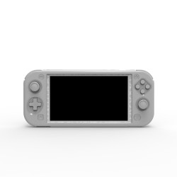 Silicone Protective Cover for Switch Lite Console gray