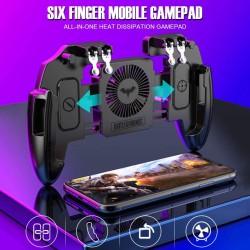 Six Finger Gaming Controller M11 Mobile Gamepad Joystick  M11 Heat dissipation version