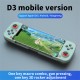 Stretch Wireless Gamepad Joystick for IOS Android Phone 3D Retractable Bluetooth Handle Gaming Controller Black