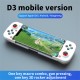 Stretch Wireless Gamepad Joystick for IOS Android Phone 3D Retractable Bluetooth Handle Gaming Controller White