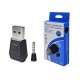 USB Bluetooth Adapter For PS4 Headset Portable Receiver Gampad Stable USB Dongle Bluetooth Adapter Wireless Adapter black