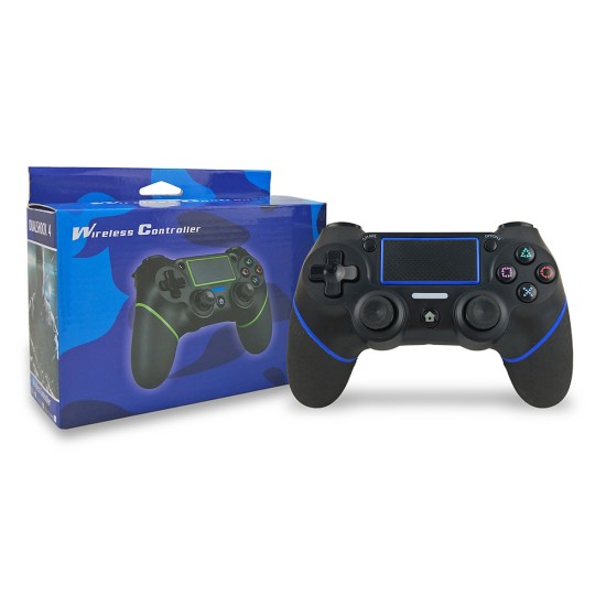 USB Wireless Bluetooth Controller Gamepad for PS4 dark green