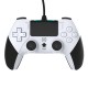 Usb Wire-control Gamepad Controller Compatible for PS4 Joystick Gamepads with 6-axis Vibration Function White