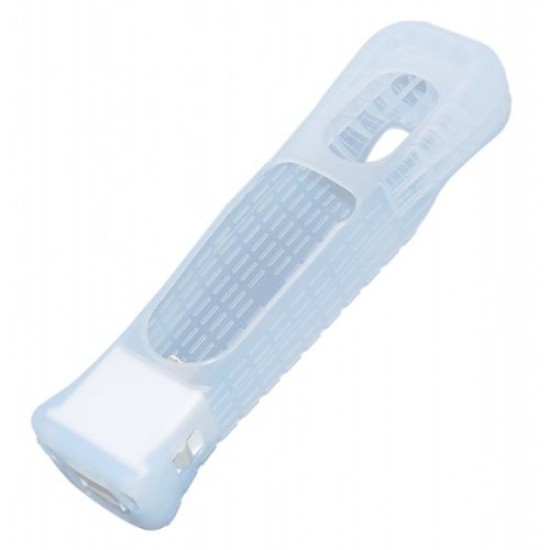 White Motion Plus Adapter + Silicone Sleeve for Nintendo Wii