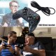 Wired Gaming Controller PC Interface Dual-Vibration blue