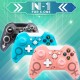 Wireless 2.4GHz Game Controller for Xbox One for PS3 PC Games Joystick Gamepad with Dual Motor Vibration gray