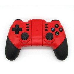 Wireless Bluetooth Game Controller for iPhone Android Phone Tablet PC Gaming Red