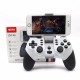 Wireless Bluetooth Game Controller for iPhone Android Phone Tablet PC Gaming White