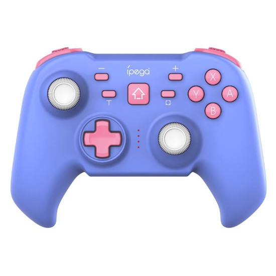 Wireless Bluetooth Gamepad Game Controller Handle Blue Pink