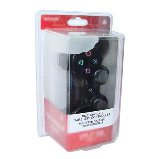 Wireless Bluetooth Gamepad Game Remote Control 6-Axis Handle for PS3 black