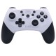 Wireless Bluetooth-compatible  Gamepad Game Joystick Controller Compatible For Switch Pro Console Black and White